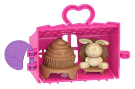 Игровой набор "Зайкин Домик. Столовая" (розовый) 11,5*6*9 см Игровой набор "Зайкин Домик. Столовая" (розовый) 11,5*6*9 см