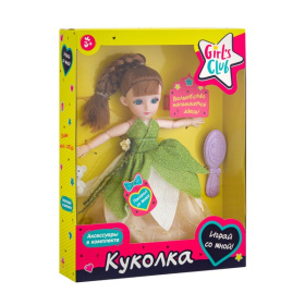 Кукла "Girls Club" 30 см с аксесуарами, ручки и ножки шарнирные Кукла "Girls Club" 30 см с аксесуарами, ручки и ножки шарнирные