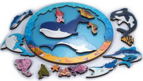 Зоопазл "Подводный мир" 16 дет.(дерево) Зоопазл "Подводный мир" 16 дет.(дерево)