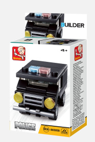 Конструктор "Полицейская машина" 45 деталей Конструктор "Полицейская машина" 45 деталей