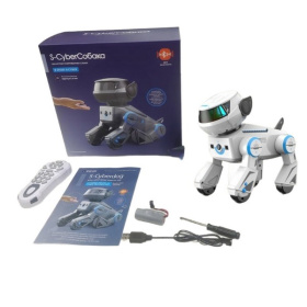 Робот-собака на пульте радиоуправления Робот-собака на пульте радиоуправления