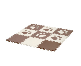Коврик-пазл мягкий EVA "Лапка""Elefantino" 9 элементов Коврик-пазл мягкий EVA "Лапка""Elefantino" 9 элементов