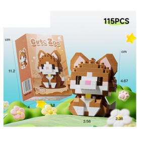 Конструктор "Котик" 115 деталей Конструктор "Котик" 115 деталей