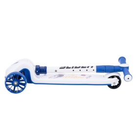 Самокат трехколесный Slider, колеса светящиеся, руль складной Самокат трехколесный Slider, колеса светящиеся, руль складной