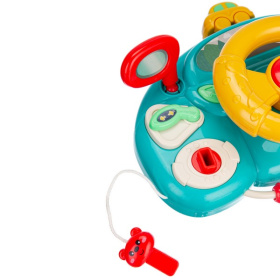 Игрушка Elefantino "Рулю сам", 7 звуков, 10 мелодий, световые эффекты, ключ зажигания, клаксон Игрушка Elefantino "Рулю сам", 7 звуков, 10 мелодий, световые эффекты, ключ зажигания, клаксон