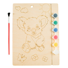 Раскраска по образцу "Коала" Раскраска по образцу "Коала"