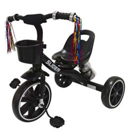 Велосипед трехколесный Slider колеса EVA 10 и 8", корзинка, бутылочка Велосипед трехколесный Slider колеса EVA 10 и 8", корзинка, бутылочка