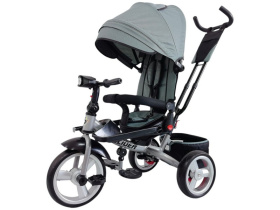 Велосипед трехколесный SLIDER, колёса EVA 12 и 10", фара, корзинка, сумочка Велосипед трехколесный SLIDER, колёса EVA 12 и 10", фара, корзинка, сумочка