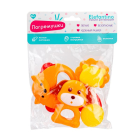 Набор "Погремушки" Elefantino 3 шт. Набор "Погремушки" Elefantino 3 шт.