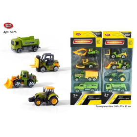 Набор инерционный "Строительная площадка", в ассортименте Набор инерционный "Строительная площадка", в ассортименте