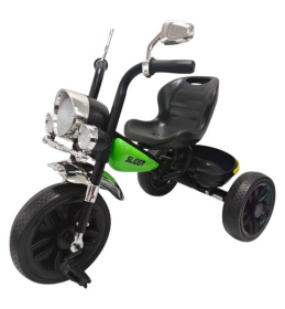 Велосипед трехколесный Slider, колеса EVA 10 и 8", фара, свет, звук, корзинка Велосипед трехколесный Slider, колеса EVA 10 и 8", фара, свет, звук, корзинка