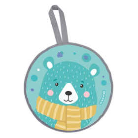 Ледянка с рисунком, принт: с медведем, 40 см Ледянка с рисунком, принт: с медведем, 40 см