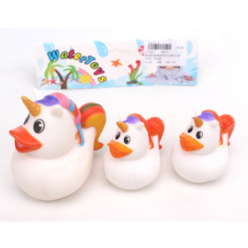 Набор для купания "Утки-единороги" , 3 шт. ПВХ Набор для купания "Утки-единороги" , 3 шт. ПВХ