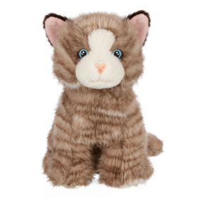 Кот серый полосатый, 23 см, в/п 23*11*17 см Кот серый полосатый, 23 см, в/п 23*11*17 см