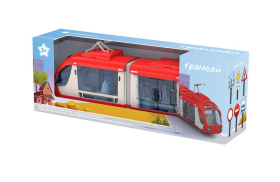 Трамвай со световым и звуковым эффектами Трамвай со световым и звуковым эффектами