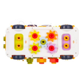 Набор развивающий Elefantino "Юный механик", в комплекте: гаечный ключ, отвертка, съемный двигатель Набор развивающий Elefantino "Юный механик", в комплекте: гаечный ключ, отвертка, съемный двигатель