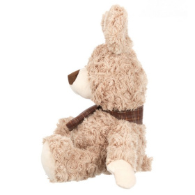 Зайчик с коричневым шарфиком, 25 см Зайчик с коричневым шарфиком, 25 см