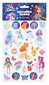 Neo Stars. Набор для декорирования. Наклейки Паффи Neo Stars. Набор для декорирования. Наклейки Паффи