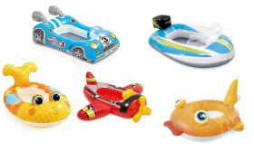 Лодка Pool Cruisers, от 3-6 лет, цвета МИКС, 59380NP INTEX Лодка Pool Cruisers, от 3-6 лет, цвета МИКС, 59380NP INTEX