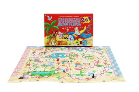 Настольная игра 2 в1 "Невероятные приключения доктора" Настольная игра 2 в1 "Невероятные приключения доктора"