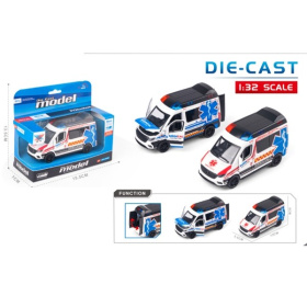 Машинка "Скорая помощь" металлическая, в ассортименте Машинка "Скорая помощь" металлическая, в ассортименте