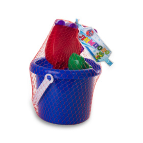 Песочный набор №22 (ведро мал, совок, грабли, 2 формочки руки-ноги) Песочный набор №22 (ведро мал, совок, грабли, 2 формочки руки-ноги)