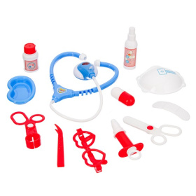 Набор Girl's club "Доктор", 12 деталей, стетоскоп (свет, звук) Набор Girl's club "Доктор", 12 деталей, стетоскоп (свет, звук)