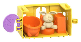 Игровой набор "Зайкин Домик. Ванная" Игровой набор "Зайкин Домик. Ванная"