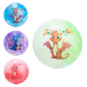 Мяч детский "дракончик", в ассортименте Мяч детский "дракончик", в ассортименте