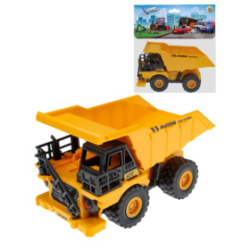 Самосвал инерционный (12,8х7,2х7,1 см, свет и звук, подвижные детали, в пакете) Самосвал инерционный (12,8х7,2х7,1 см, свет и звук, подвижные детали, в пакете)