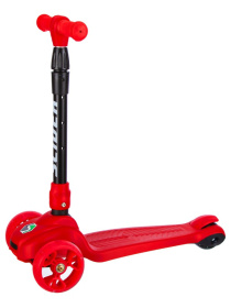 Самокат трехколесный со светящимися колесами Самокат трехколесный со светящимися колесами