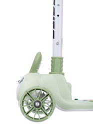 Самокат трехколесный Slider, колеса светящиеся, руль складной Самокат трехколесный Slider, колеса светящиеся, руль складной