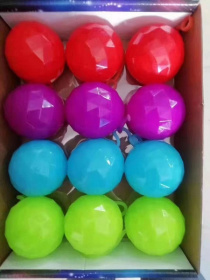 Мяч световой "Диско шар" (12 шт в наборе) Мяч световой "Диско шар" (12 шт в наборе)