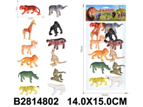 Набор "Животные" (12 шт в упак) Набор "Животные" (12 шт в упак)