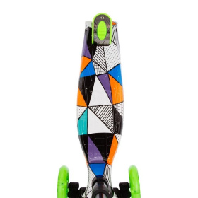 Самокат трехколесный складной, колеса PU со светом Самокат трехколесный складной, колеса PU со светом