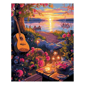 Картина по номерам на картоне 40*50 см "В походе" Картина по номерам на картоне 40*50 см "В походе"