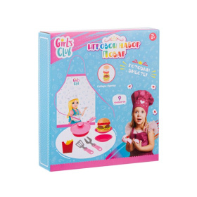 Набор "Повар" ТМ Girl's club, 13 предметов Набор "Повар" ТМ Girl's club, 13 предметов