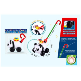 Каталка на палочке "Пандочка" размер 15,4*21*16 см, длина палочки 46 см Каталка на палочке "Пандочка" размер 15,4*21*16 см, длина палочки 46 см