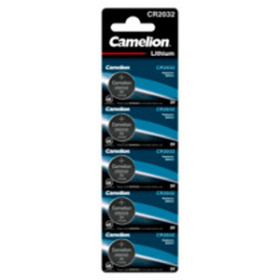 Батарейка литиевая (5 шт на блист.) 3V "Camelion CR2032 BL-5" Батарейка литиевая (5 шт на блист.) 3V "Camelion CR2032 BL-5"