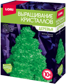 Выращивание кристаллов. Деревья "Зеленая ёлочка" Выращивание кристаллов. Деревья "Зеленая ёлочка"