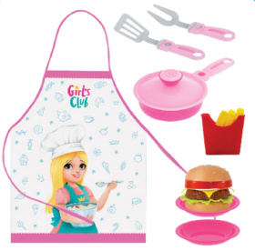 Набор "Повар" ТМ Girl's club, 13 предметов Набор "Повар" ТМ Girl's club, 13 предметов