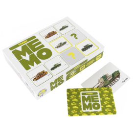 Игра настольная МЕМО "Танки" (50 карточек) Игра настольная МЕМО "Танки" (50 карточек)