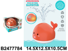 Игрушка для купания "Кит" на батарейках Игрушка для купания "Кит" на батарейках