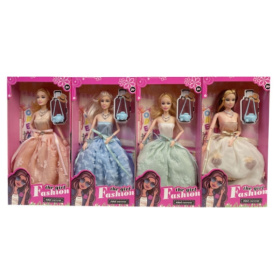 Кукла с аксессуарами, ручки шарнирные, 4 вида в ассортименте Кукла с аксессуарами, ручки шарнирные, 4 вида в ассортименте