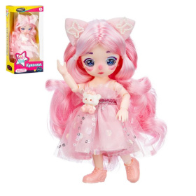 Кукла "Girls Club" 14 см, ручки и ножки шарнирные Кукла "Girls Club" 14 см, ручки и ножки шарнирные