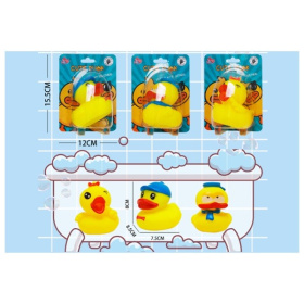 Игрушка для купания ПВХ "Уточка" 3 вида в ассортименте Игрушка для купания ПВХ "Уточка" 3 вида в ассортименте