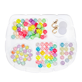 Набор Girl's club "Рукодельница-Пандочка": сумочка, бисер, леска, застежки Набор Girl's club "Рукодельница-Пандочка": сумочка, бисер, леска, застежки