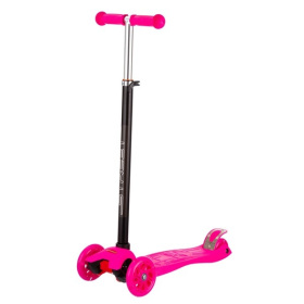 Самокат четырехколесный, колеса PU со светом Самокат четырехколесный, колеса PU со светом