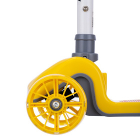 Самокат трехколесный Slider, колеса светящиеся, руль складной Самокат трехколесный Slider, колеса светящиеся, руль складной
