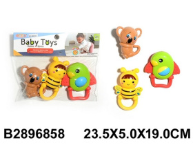 Набор погремушек, 3 шт. Набор погремушек, 3 шт.